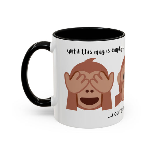 See, Speak, Hear No Evil Monkey Mug
