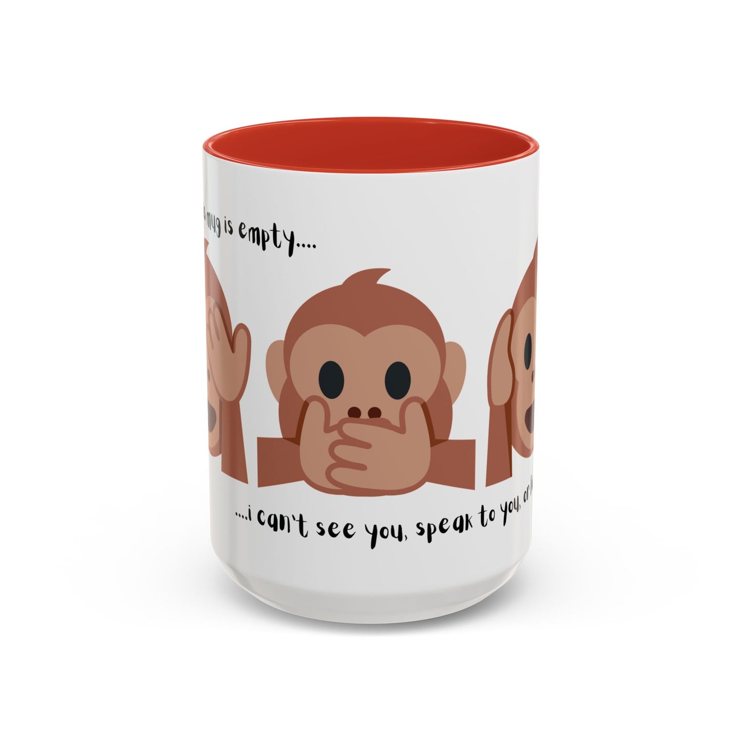 See, Speak, Hear No Evil Monkey Mug