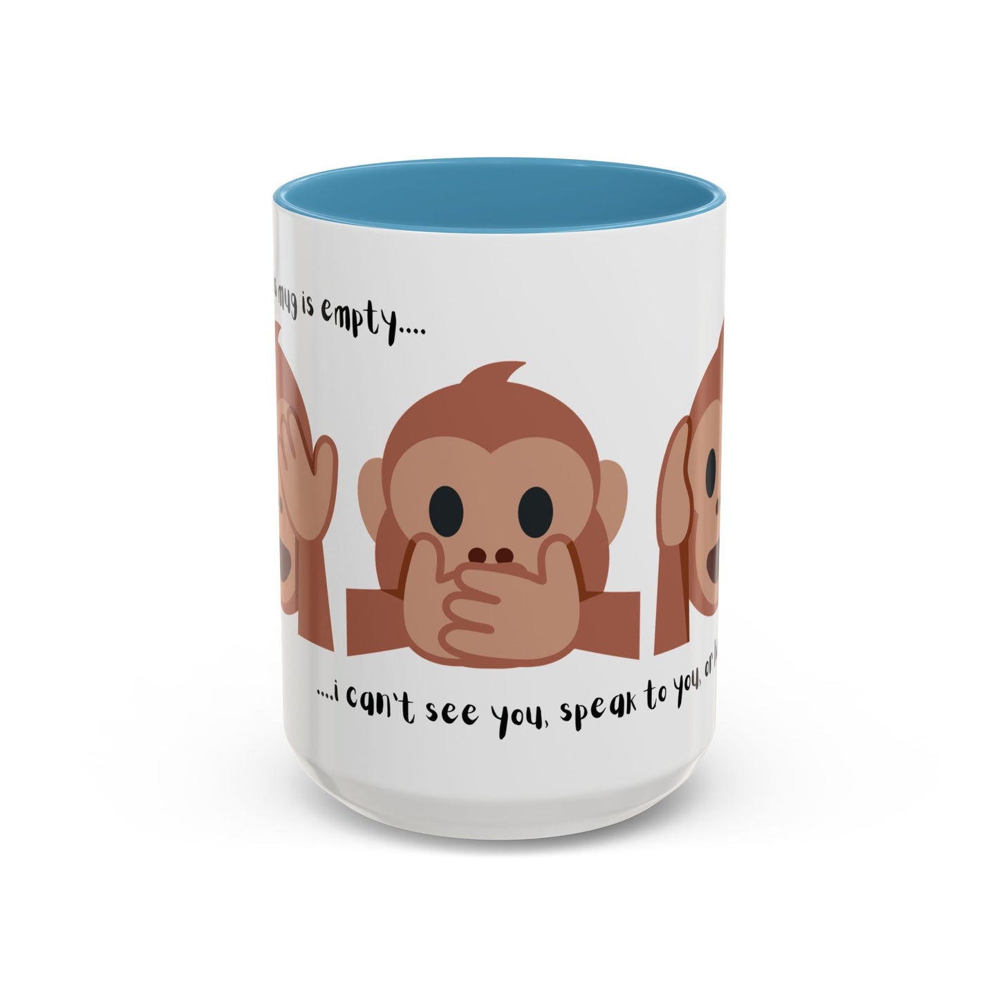 See, Speak, Hear No Evil Monkey Mug
