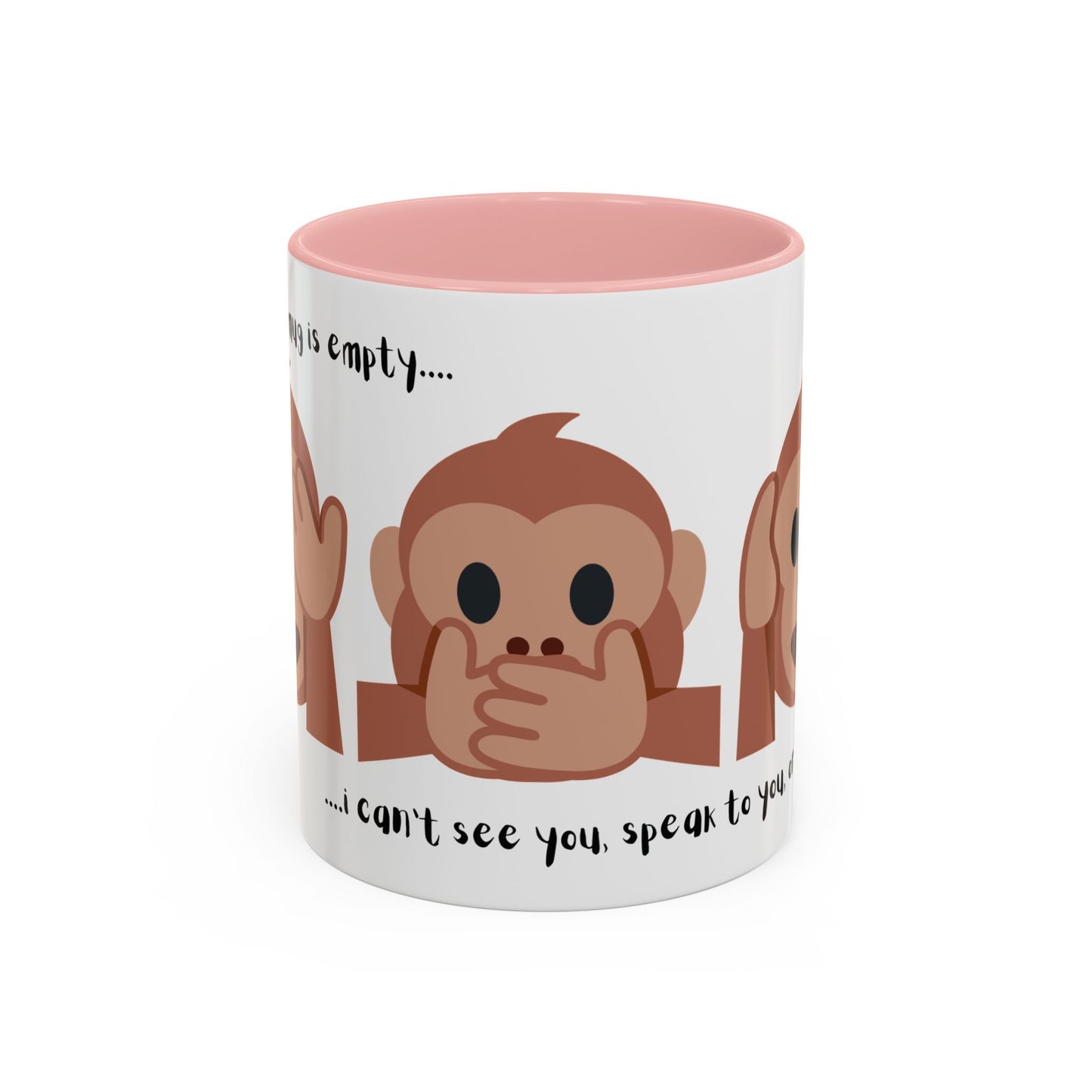 See, Speak, Hear No Evil Monkey Mug