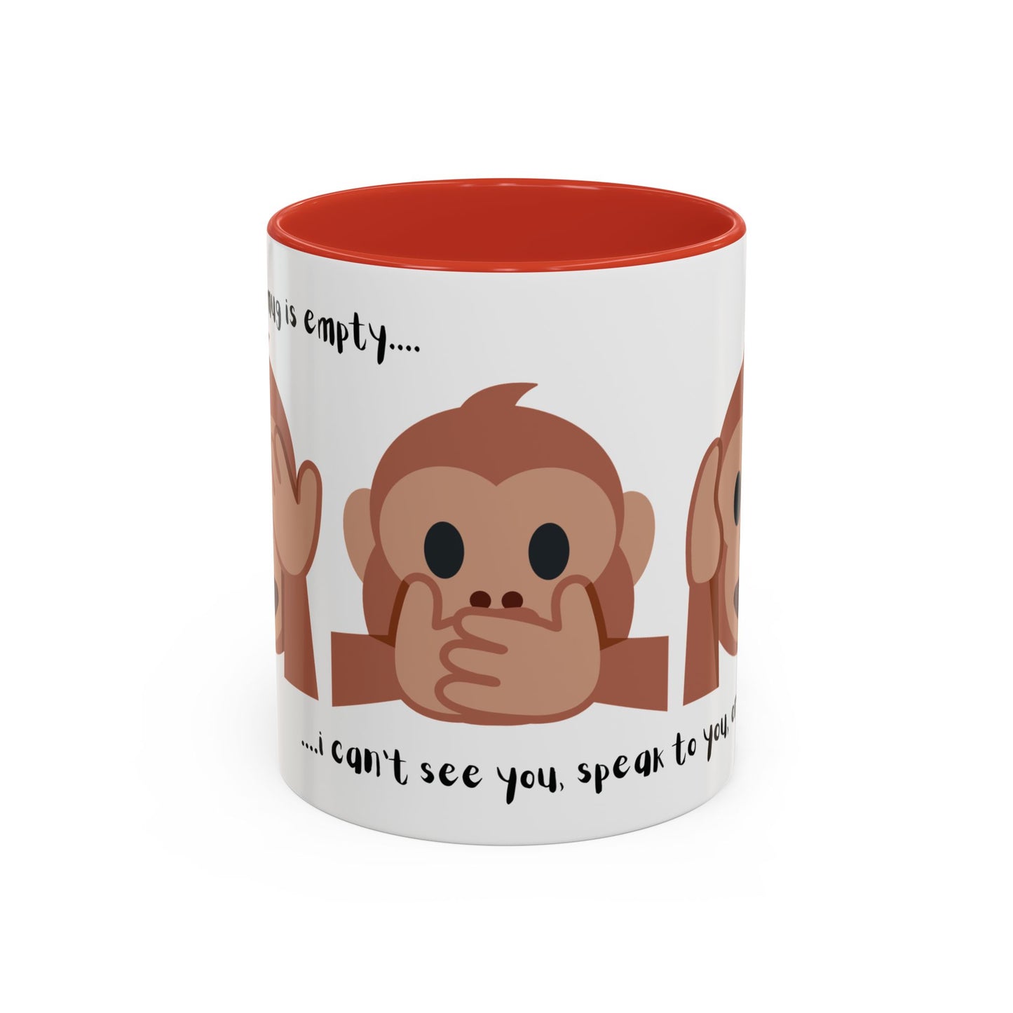 See, Speak, Hear No Evil Monkey Mug