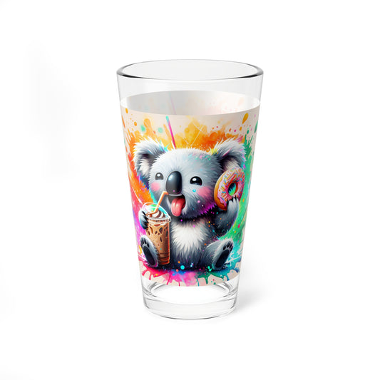 Koala With Coffee & Donuts