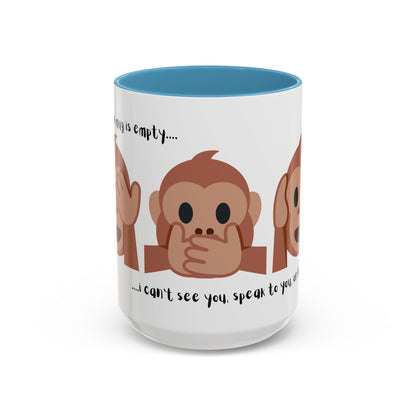 See, Speak, Hear No Evil Monkey Mug