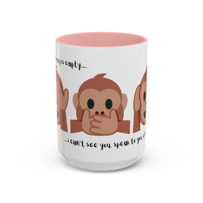 See, Speak, Hear No Evil Monkey Mug