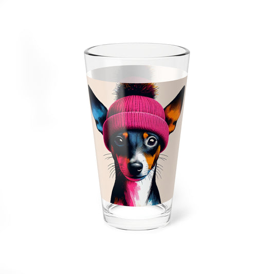 Rat Terrier Rocking A Beanie